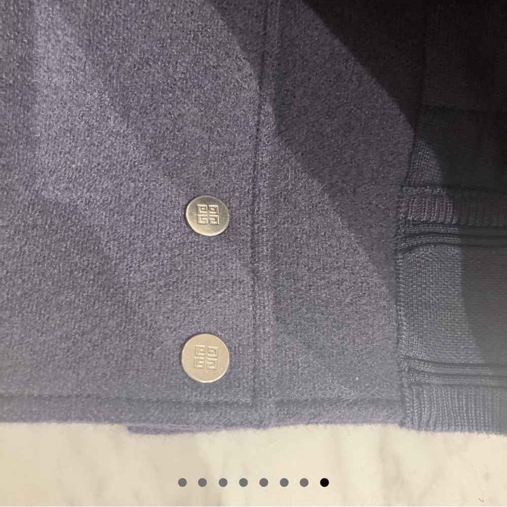 Givenchy Navy Blue Varsity Jacket - image 4